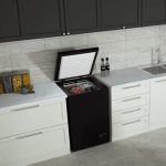 Northair Chest Freezer ?C 3.5 Cu Ft with 2 Removable Baskets ?C Reach In Freezer Chest ?C Quiet Compact Freezer ?C 7 Temperature Settings ?C Black - Image 4