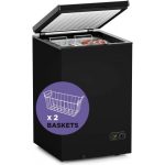Northair Chest Freezer ?C 3.5 Cu Ft with 2 Removable Baskets ?C Reach In Freezer Chest ?C Quiet Compact Freezer ?C 7 Temperature Settings ?C Black - Image 2