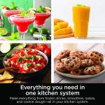 Mega Kitchen System, 72 oz. Pitcher, 8-Cup Food Processor, 16 oz. Single Serve Cup, 1500-Watt, Black - Image 19