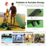 5-in-1 Tent Cot 2-Person Portable Outdoor Camping Tent Combo with Air Mattress Sleeping Bag & Sunshade - Image 10