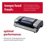 Nesco Deluxe Food VS-12 Vacuum Sealer, 130 Watts, Kit Bags & Viewing Lid - Image 7
